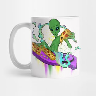 Dj Alien Pizza is Music Mug